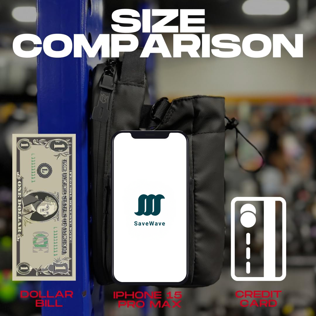 MagnaGrip Pro – Water Bottle Bag for Gym, Sports & Travel