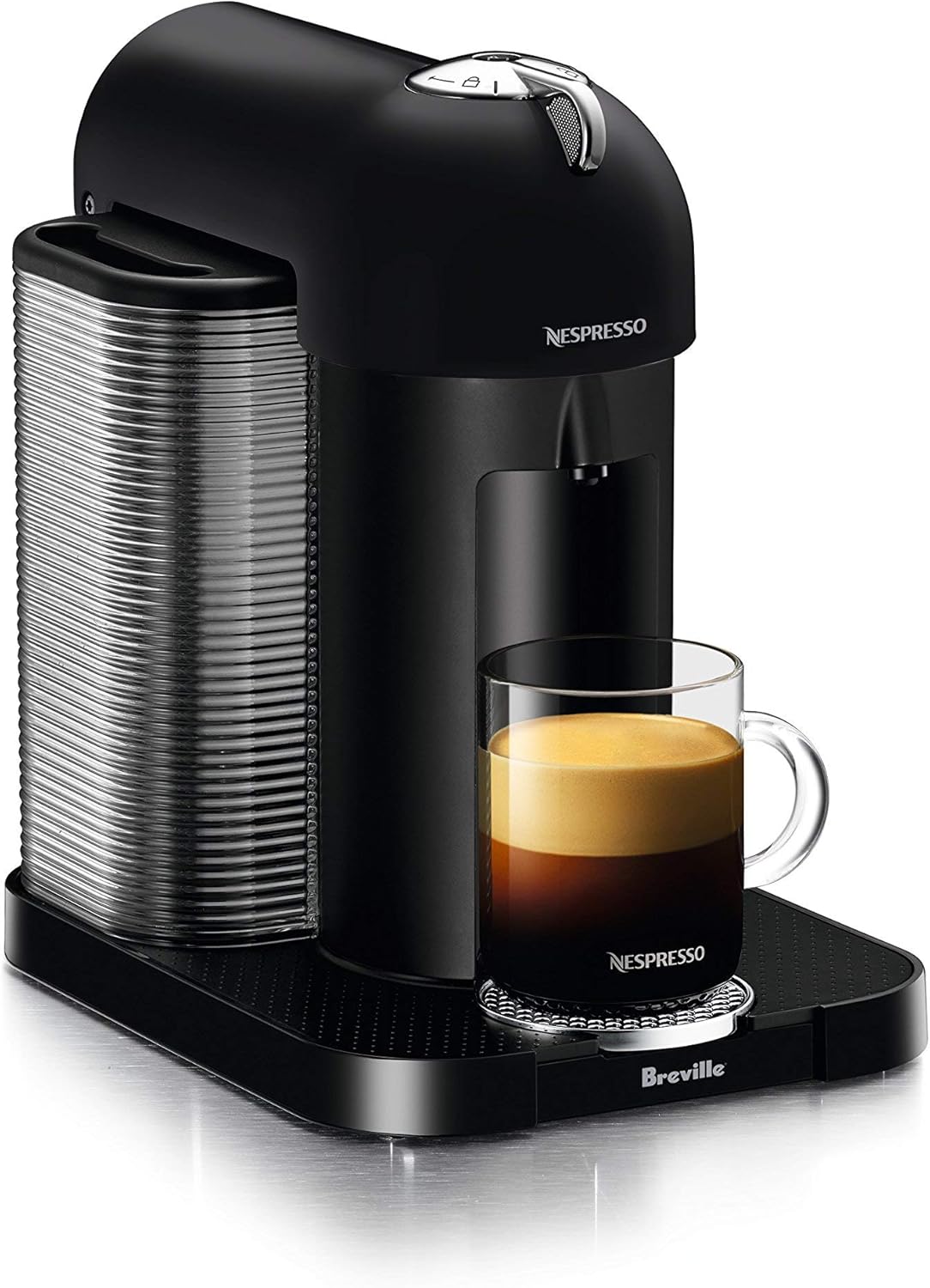 Nespresso Vertuo Coffee & Espresso Machine by Breville – Matte Black