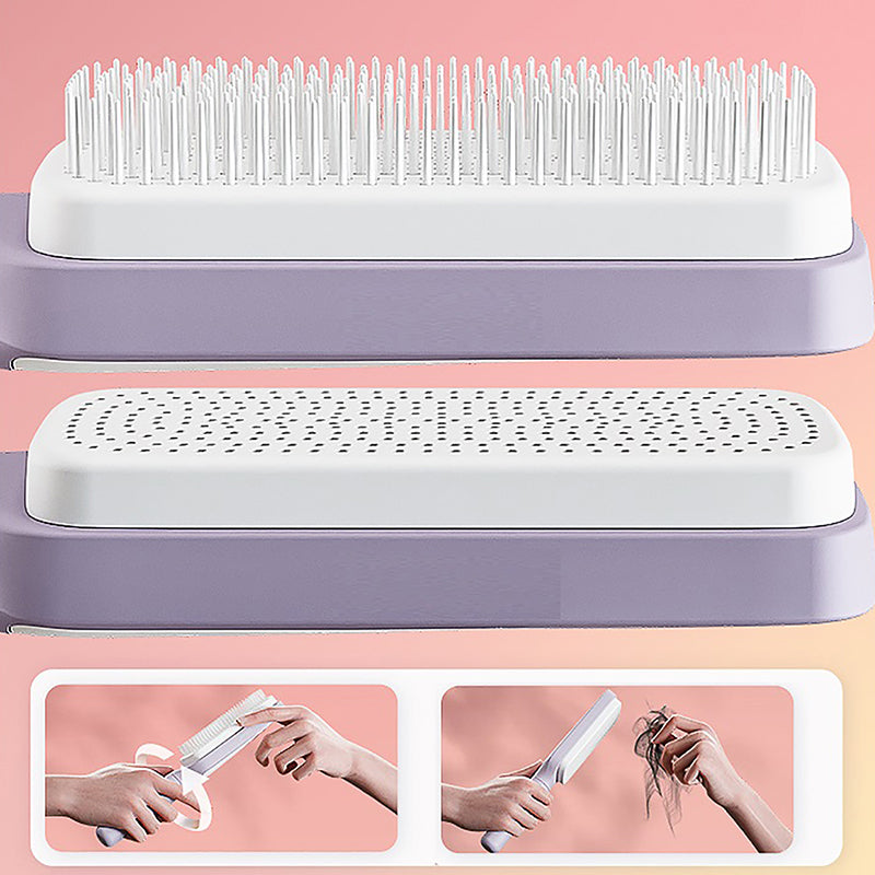 TwistOff Brush – Self-Cleaning Hairbrush for Tangle-Free, Frizz-Free Hair