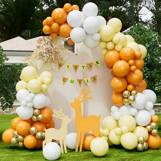 7.2ft & 6ft Metal Arch Backdrop Stands for Celebrations & Event Decor - Gold