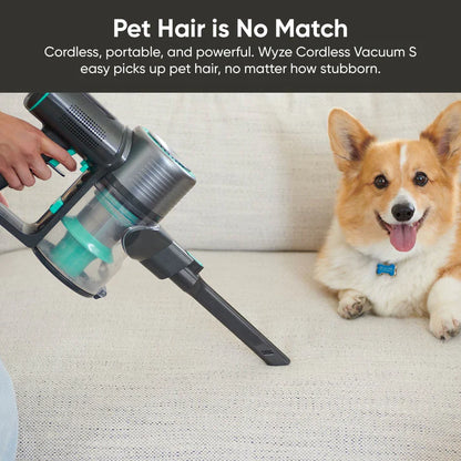 Wyze Cordless Vacuum S Cleaner with HEPA Filter and Powerful Suction