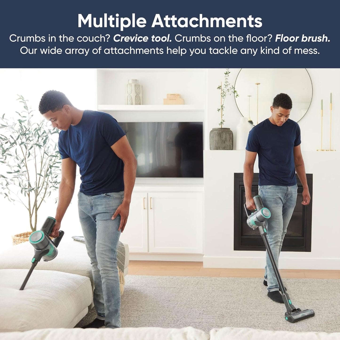 Wyze Cordless Vacuum S Cleaner with HEPA Filter and Powerful Suction