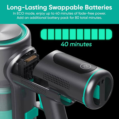 Wyze Cordless Vacuum S Cleaner with HEPA Filter and Powerful Suction